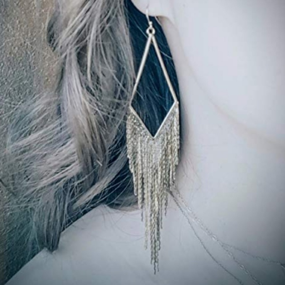 Gold earrings